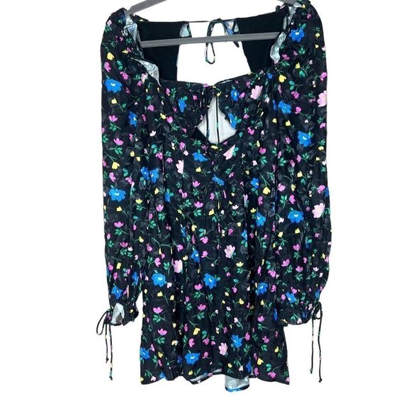 NWT For Love & Lemons Lexy Long Sleeve Mini Dress size Small - Picture 9 of 9